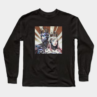 Cyborg King + Queen Long Sleeve T-Shirt